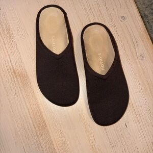Rothy's Dark Brown Slip-On Shoes